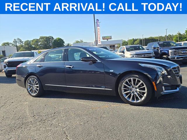 Dark Adriatic Blue 2018 Cadillac CT6 3.6L Premium Luxury AWD Sedan All-Wheel Drive 8-Speed Automatic