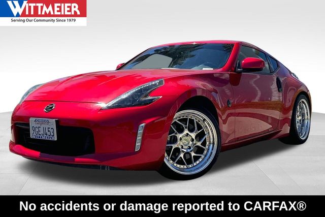 Passion Red 2020 Nissan 370Z RWD Coupe Rear-Wheel Drive 6-Speed Manual