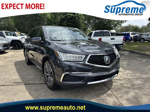Apex Blue Pearl 2020 Acura MDX SUV / Crossover Front-Wheel Drive 9-Speed Automatic