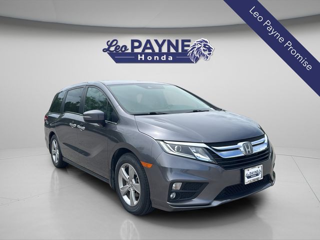 Pacific Pewter Metallic 2019 Honda Odyssey EX-L FWD Minivan Front-Wheel Drive 9-Speed Automatic