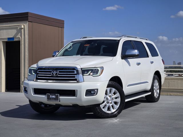 White (Blizzard Pearl) 2019 Toyota Sequoia SUV / Crossover Four-Wheel Drive 6-Speed Automatic