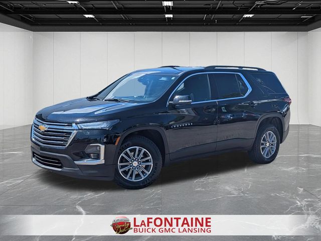 Black Metallic 2023 Chevrolet Traverse LT Cloth FWD SUV / Crossover Front-Wheel Drive 9-Speed Automatic