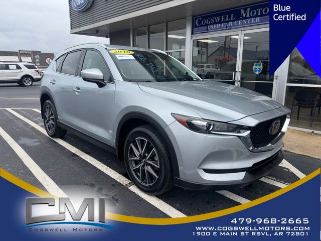 Sonic Silver Metallic 2018 Mazda CX-5 Touring FWD SUV / Crossover Front-Wheel Drive 6-Speed Automatic