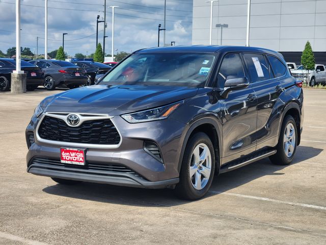 2021 Toyota Highlander L Gray at North Houston Mitsubishi