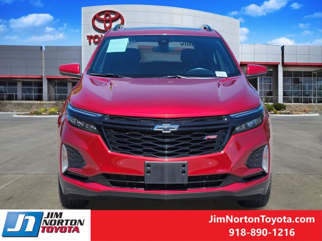Used 2024 Chevrolet Equinox RS with VIN 3GNAXWEG7RS199585 for sale in Tulsa, OK