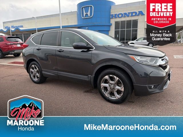 Crystal Black Pearl 2018 Honda CR-V EX-L AWD SUV / Crossover All-Wheel Drive Continuously Variable Transmission