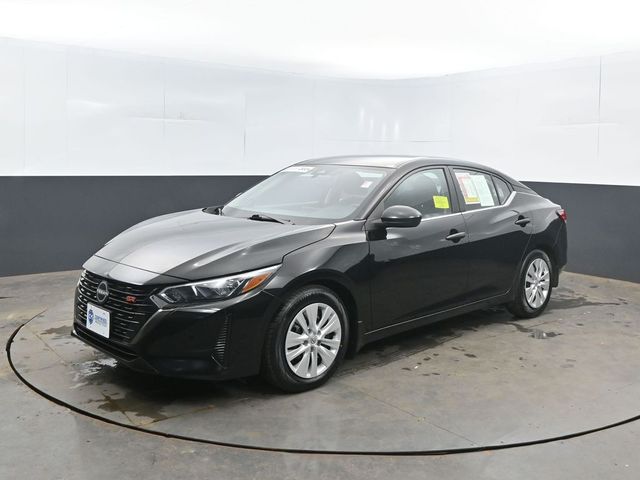 Super Black 2024 Nissan Sentra S FWD Sedan Front-Wheel Drive Continuously Variable Transmission