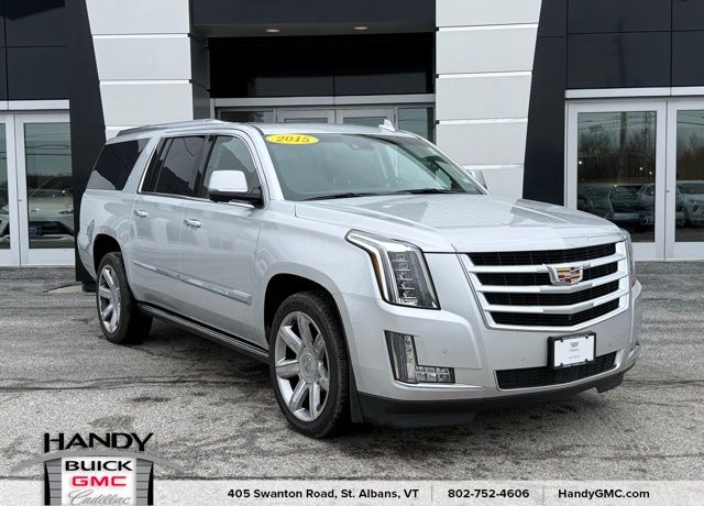 Radiant Silver Metallic 2015 Cadillac Escalade ESV Premium 4WD SUV / Crossover Four-Wheel Drive 8-Speed Automatic