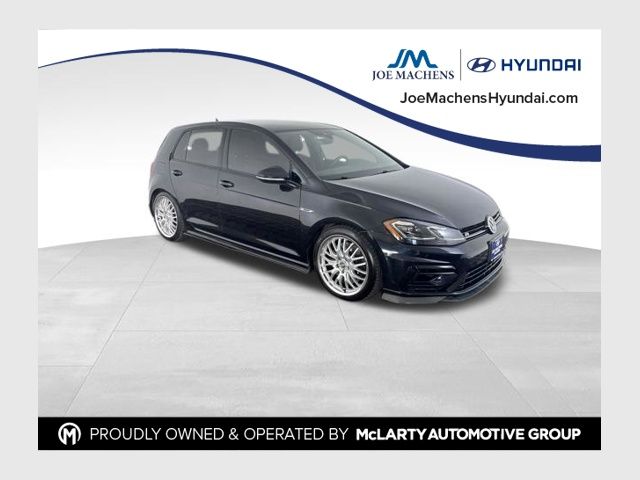 Deep Black Pearl Metallic 2018 Volkswagen Golf R 4-Door AWD Hatchback All-Wheel Drive 6-Speed Manual