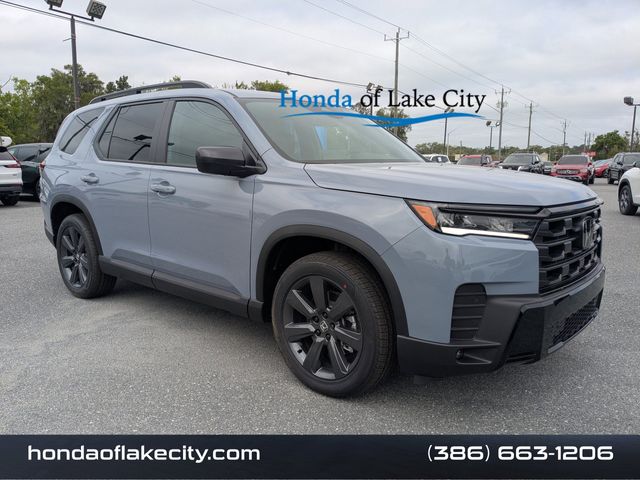 Sonic Gray Pearl 2026 Honda Pilot Sport AWD SUV / Crossover All-Wheel Drive Automatic