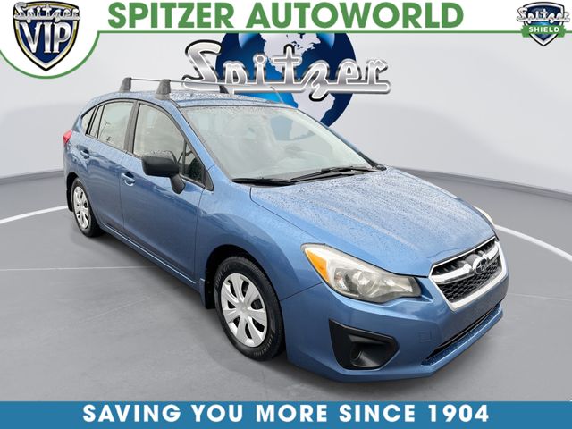 Quartz Blue Pearl 2014 Subaru Impreza 2.0i Wagon Hatchback All-Wheel Drive Continuously Variable Transmission