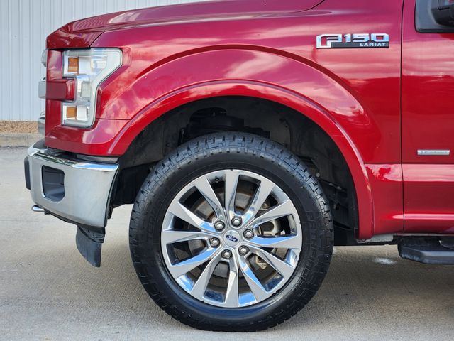 2017 Ford F-150 Lariat Red at Bravo Nissan
