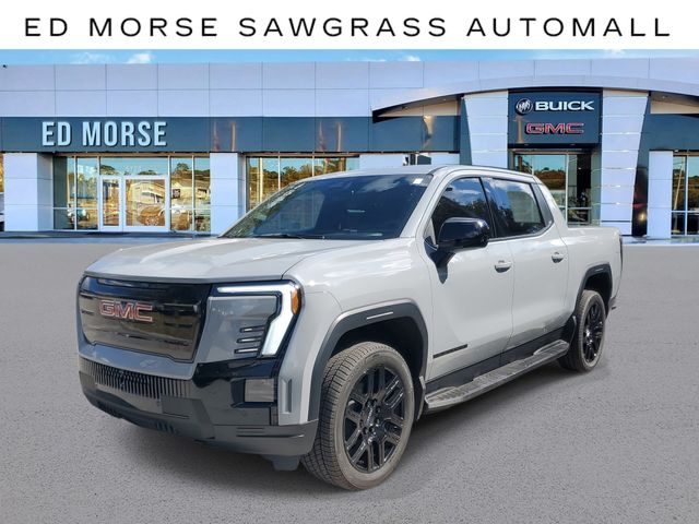 Thunderstorm Gray 2026 GMC Sierra EV Pickup Truck All-Wheel Drive 1-Speed Automatic