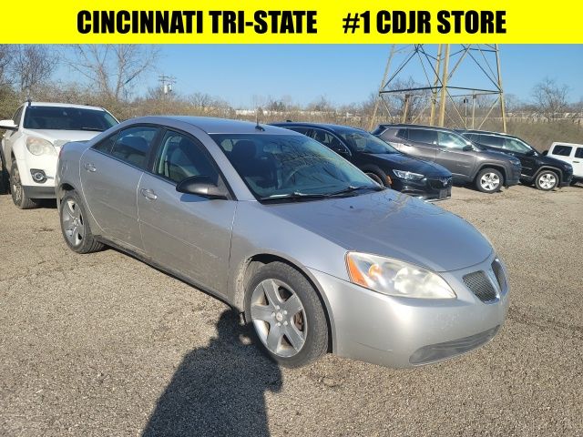 Cool (Liquid Silver Metallic) 2008 Pontiac G6 Base Sedan Front-Wheel Drive 4-Speed Automatic Overdrive