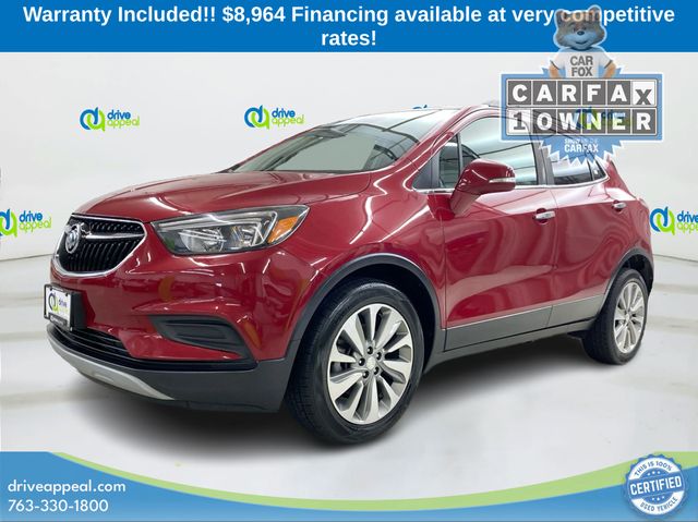 Winterberry Red Metallic 2018 Buick Encore Preferred FWD SUV / Crossover Front-Wheel Drive 6-Speed Automatic Overdrive