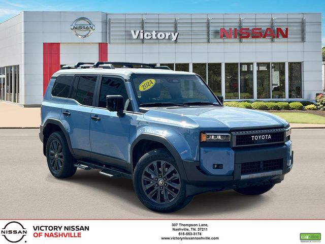 Blue / Gray 2024 Toyota Land Cruiser SUV / Crossover Four-Wheel Drive 8-Speed Automatic