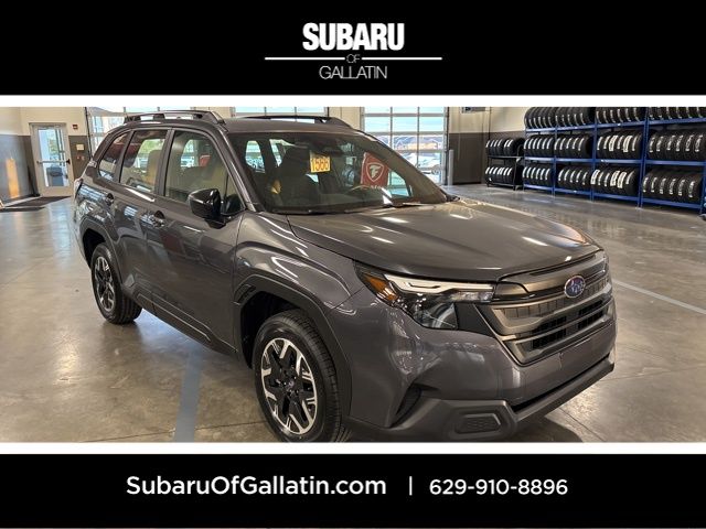 Gray 2026 Subaru Forester Crossover AWD SUV / Crossover All-Wheel Drive Continuously Variable Transmission