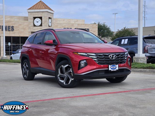 Calypso Red 2023 Hyundai Tucson SEL AWD SUV / Crossover All-Wheel Drive 8-Speed Automatic