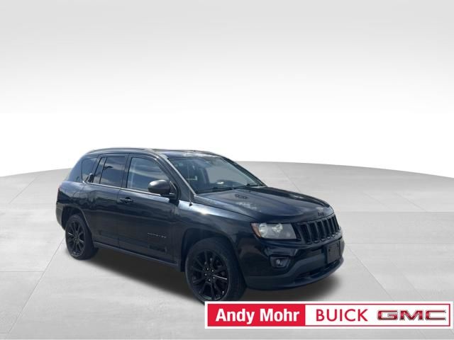 Black Clearcoat 2014 Jeep Compass SUV / Crossover Front-Wheel Drive Continuously Variable Transmission
