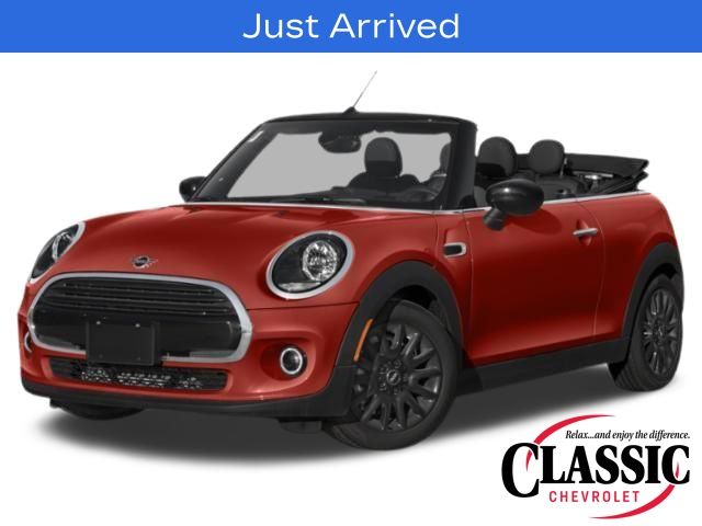 Chili Red 2021 MINI Cooper Convertible FWD Convertible Front-Wheel Drive 7-Speed Automatic