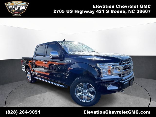 Shadow Black 2018 Ford F-150 XLT SuperCrew 4WD Pickup Truck Four-Wheel Drive Automatic