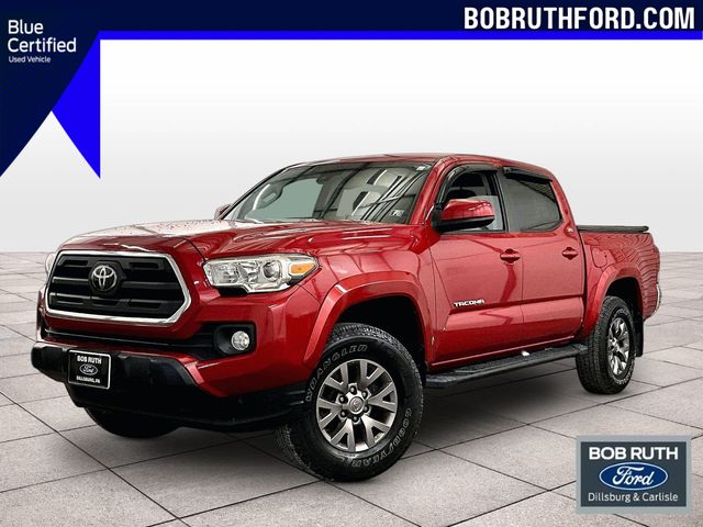 Barcelona Red Metallic 2019 Toyota Tacoma Pickup Truck Four-Wheel Drive 6-Speed Automatic