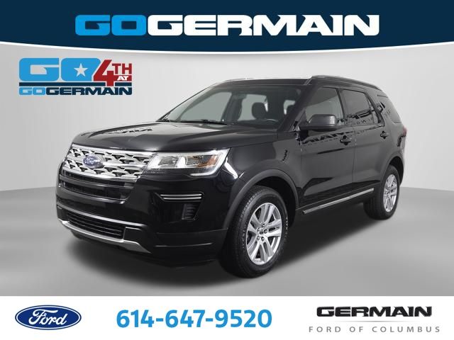 Shadow Black 2018 Ford Explorer SUV / Crossover All-Wheel Drive 6-Speed Automatic