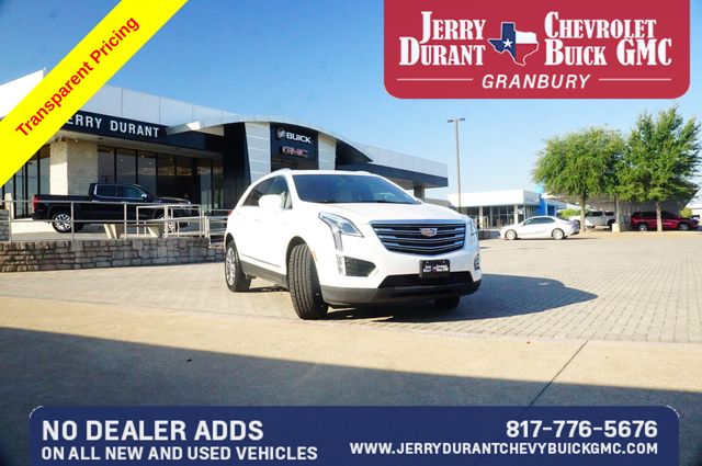 Crystal White Tricoat 2017 Cadillac XT5 SUV / Crossover Front-Wheel Drive 8-Speed Automatic