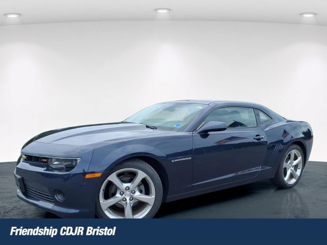 Blue Velvet Metallic 2015 Chevrolet Camaro Coupe Rear-Wheel Drive 6-Speed Automatic