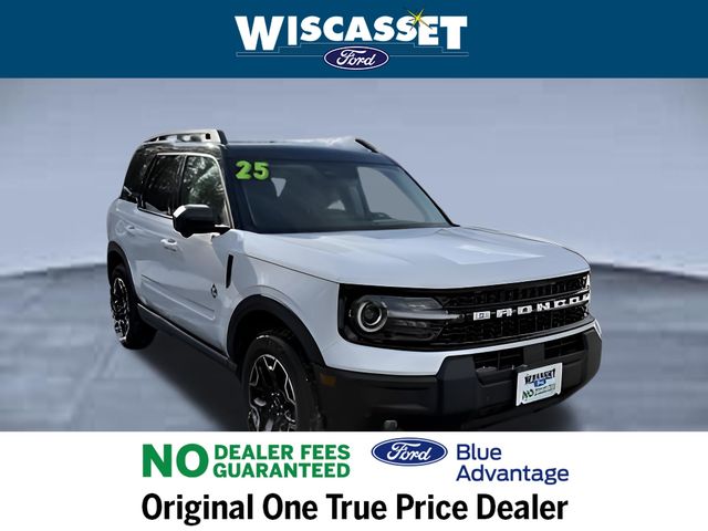 Oxford White 2025 Ford Bronco Sport Outer Banks AWD SUV / Crossover All-Wheel Drive 8-Speed Automatic