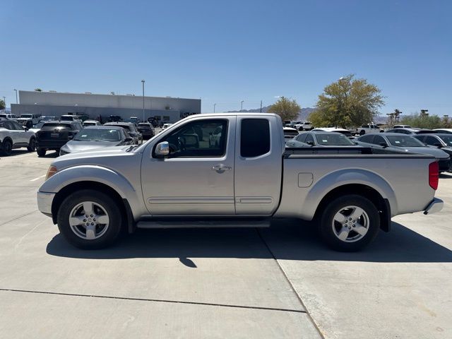 Radiant Silver Metallic 2005 Nissan Frontier Pickup Truck Four-Wheel Drive 5-Speed Automatic Overdrive