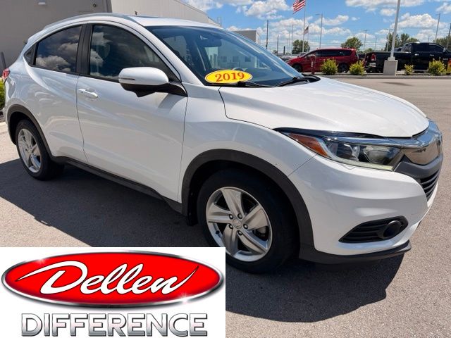 White 2019 Honda HR-V SUV / Crossover All-Wheel Drive Continuously Variable Transmission