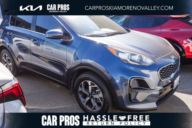Pacific Blue 2022 Kia Sportage SUV / Crossover Front-Wheel Drive 6-Speed Automatic Overdrive