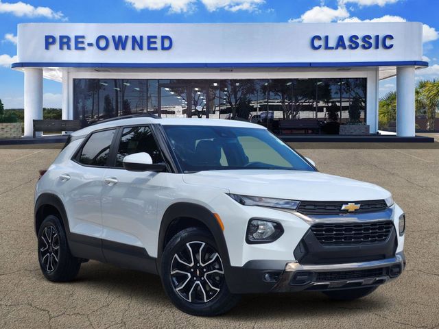 2023 Chevrolet TrailBlazer ACTIV White at AutoSavvy Houston Northwest
