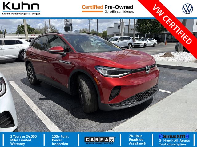Aurora Red Metallic 2023 Volkswagen ID.4 Pro S RWD SUV / Crossover Rear-Wheel Drive Automatic
