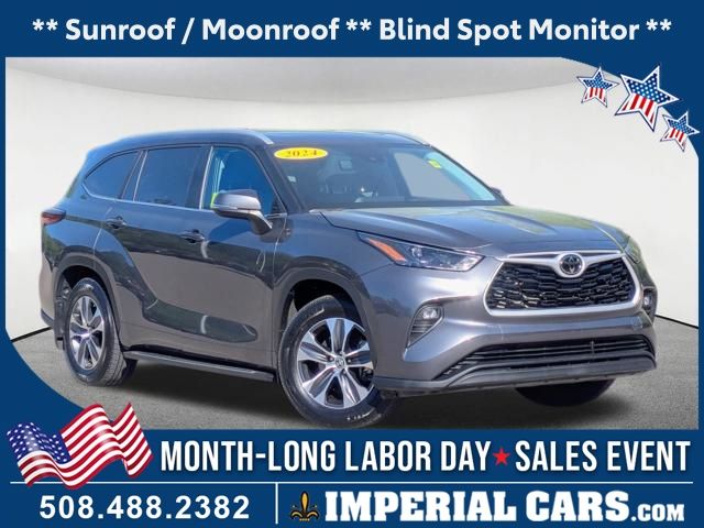Magnetic Gray Metallic 2024 Toyota Highlander SUV / Crossover All-Wheel Drive 8-Speed Automatic