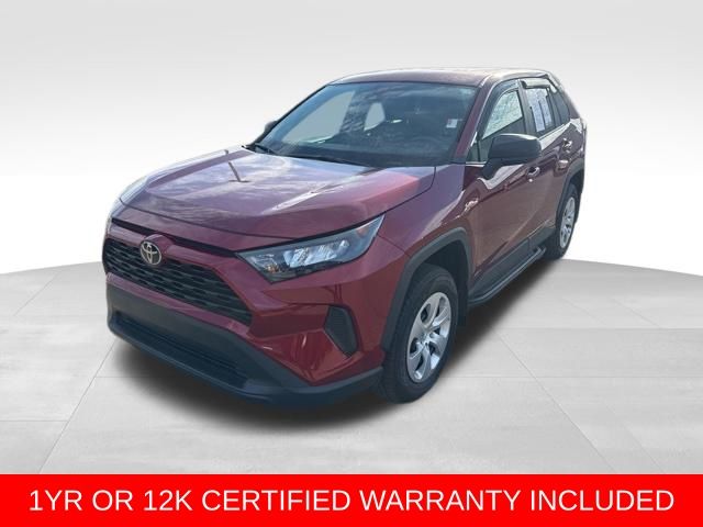 Red (Ruby Flare Pearl) 2022 Toyota RAV4 LE FWD SUV / Crossover Front-Wheel Drive 8-Speed Automatic