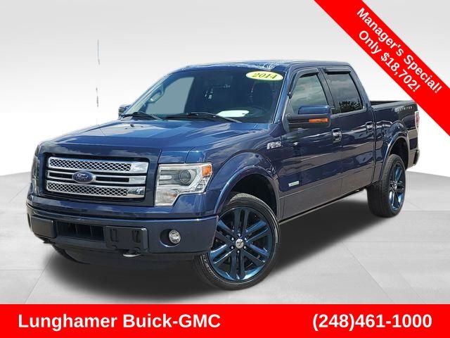 2014 Ford F-150 Azul Camioneta Todo terreno 6 velocidades Automática