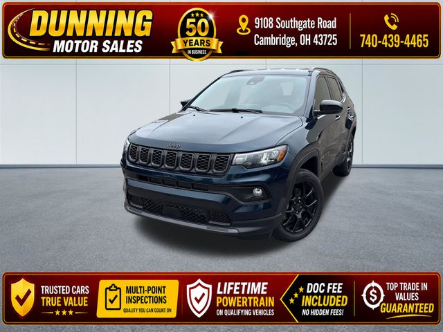 Fathom Blue Pearl Coat 2026 Jeep Compass SUV / Crossover Four-Wheel Drive 8-Speed Automatic