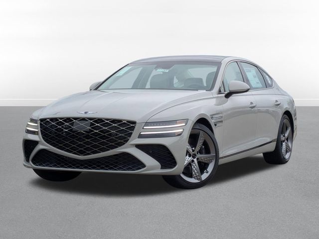 Vatna Gray 2026 Genesis G80 3.5T Sport Prestige AWD Sedan All-Wheel Drive 8-Speed Automatic