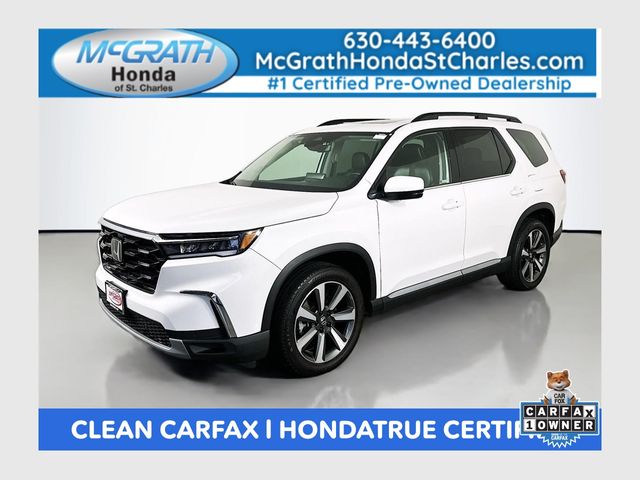 Platinum White Pearl 2023 Honda Pilot SUV / Crossover All-Wheel Drive Automatic