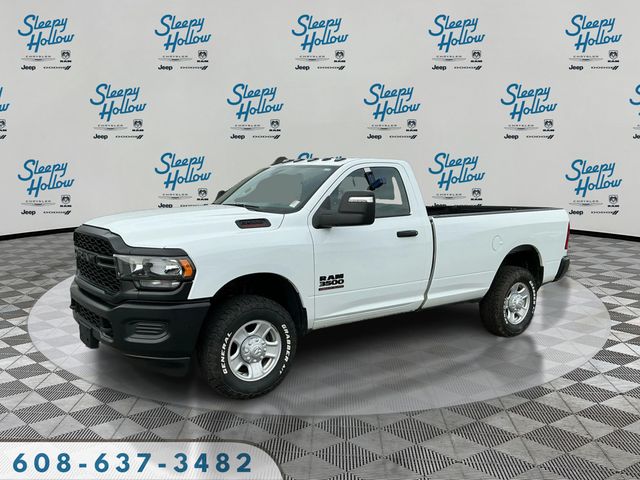 Bright White Clearcoat 2024 RAM 3500 Pickup Truck Four-Wheel Drive 8-Speed Automatic
