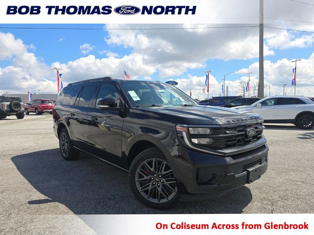 Agate Black Metallic 2025 Ford Expedition MAX Platinum 4WD SUV / Crossover Four-Wheel Drive Automatic
