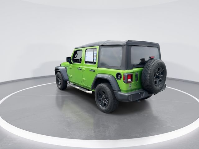 Used 2019 Green Jeep Unlimited Sport image 6