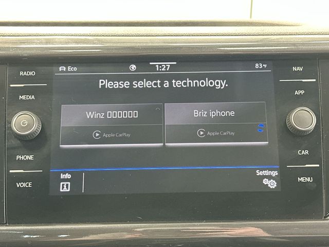 2023 Volkswagen Taos 1.5T SEL White at Bob Ruth Ford