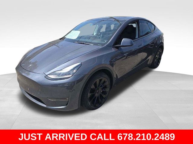 Midnight Silver Metallic 2021 Tesla Model Y SUV / Crossover All-Wheel Drive 1-Speed Automatic