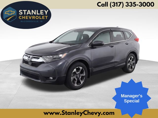 Gray 2018 Honda CR-V SUV / Crossover All-Wheel Drive Continuously Variable Transmission