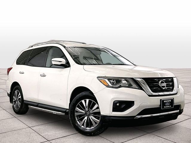 2020 Nissan Pathfinder SV White at Phil Fitts Ford