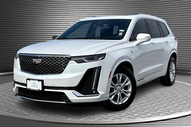 Crystal White Tricoat 2023 Cadillac XT6 Luxury AWD SUV / Crossover Four-Wheel Drive 9-Speed Automatic
