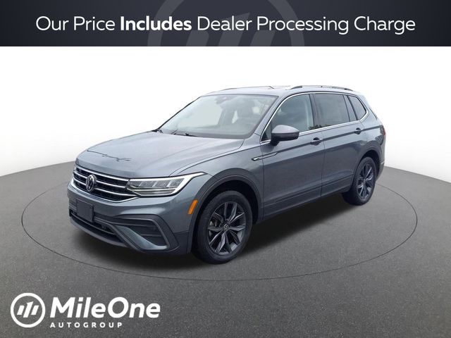 Platinum Gray Metallic 2023 Volkswagen Tiguan SUV / Crossover All-Wheel Drive 8-Speed Automatic